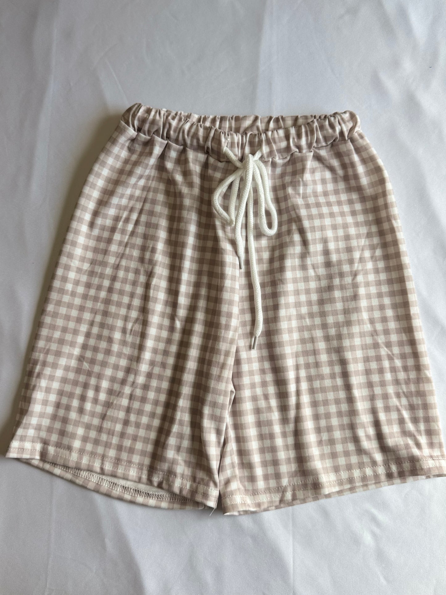 Baseball gingham set