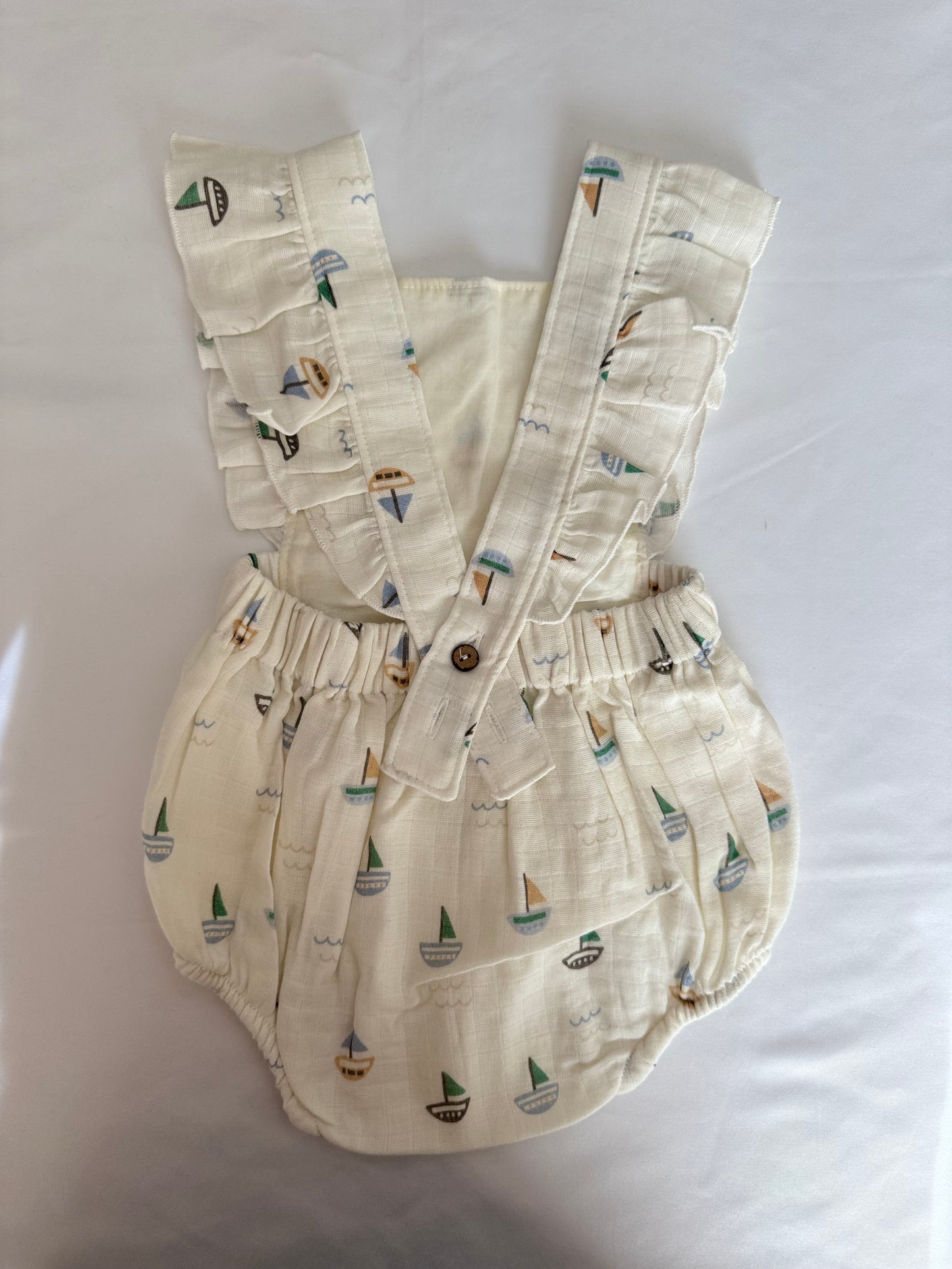 Sailor Crew girls ruffle onesie